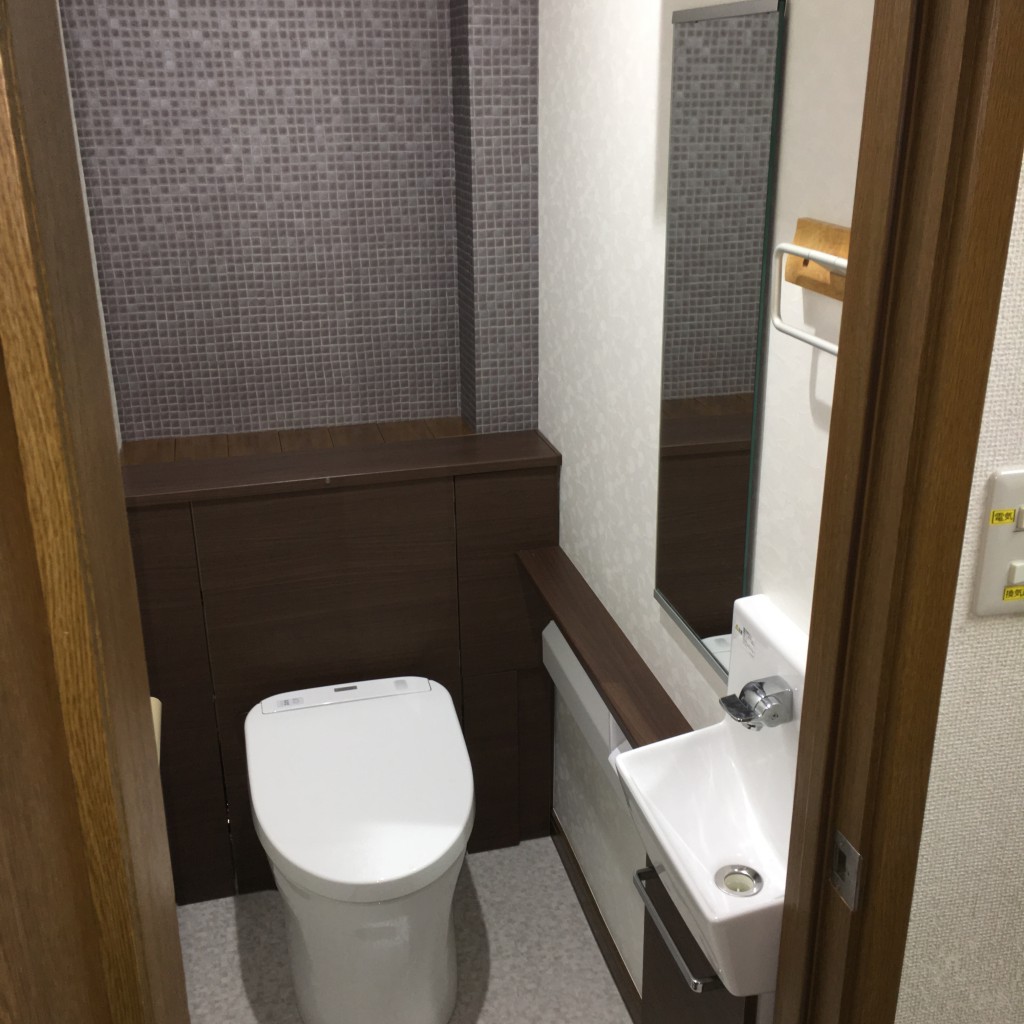 トイレのリフォームです